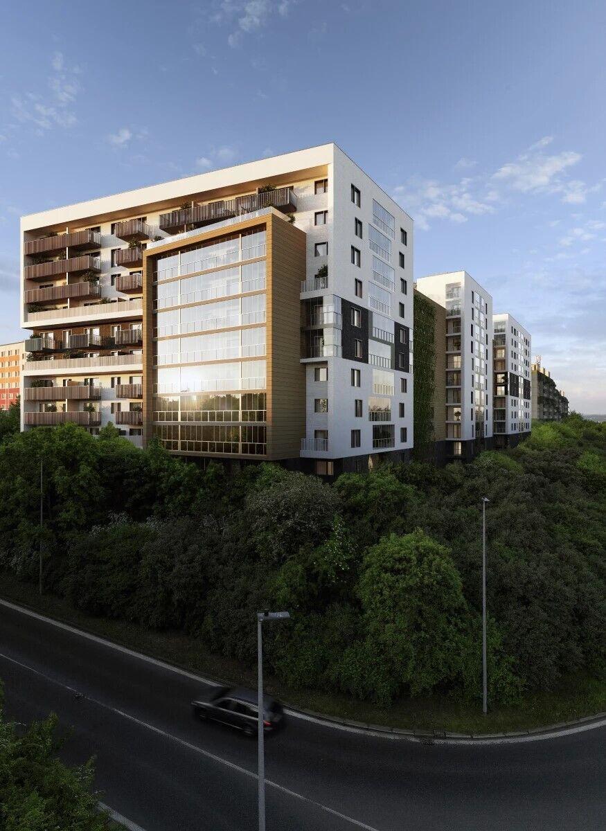 Prodej, byt 1+kk, 34,5 m2 + balkon