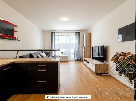 Pronájem bytu, 2+kk, 57 m²