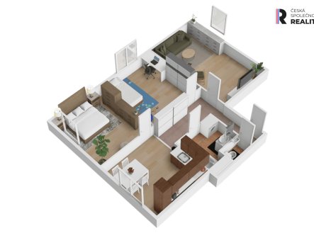 Prodej bytu, 3+1, 75 m²