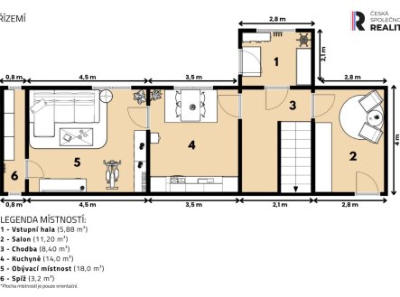 Prodej domu/vily, 206 m²