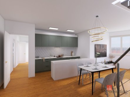 Prodej bytu, 3+kk, 77,1 m²