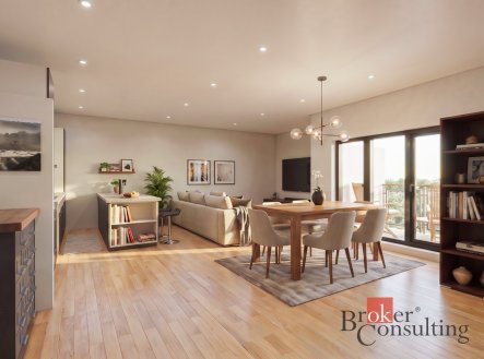 Prodej bytu, 3+kk, 97,3 m²