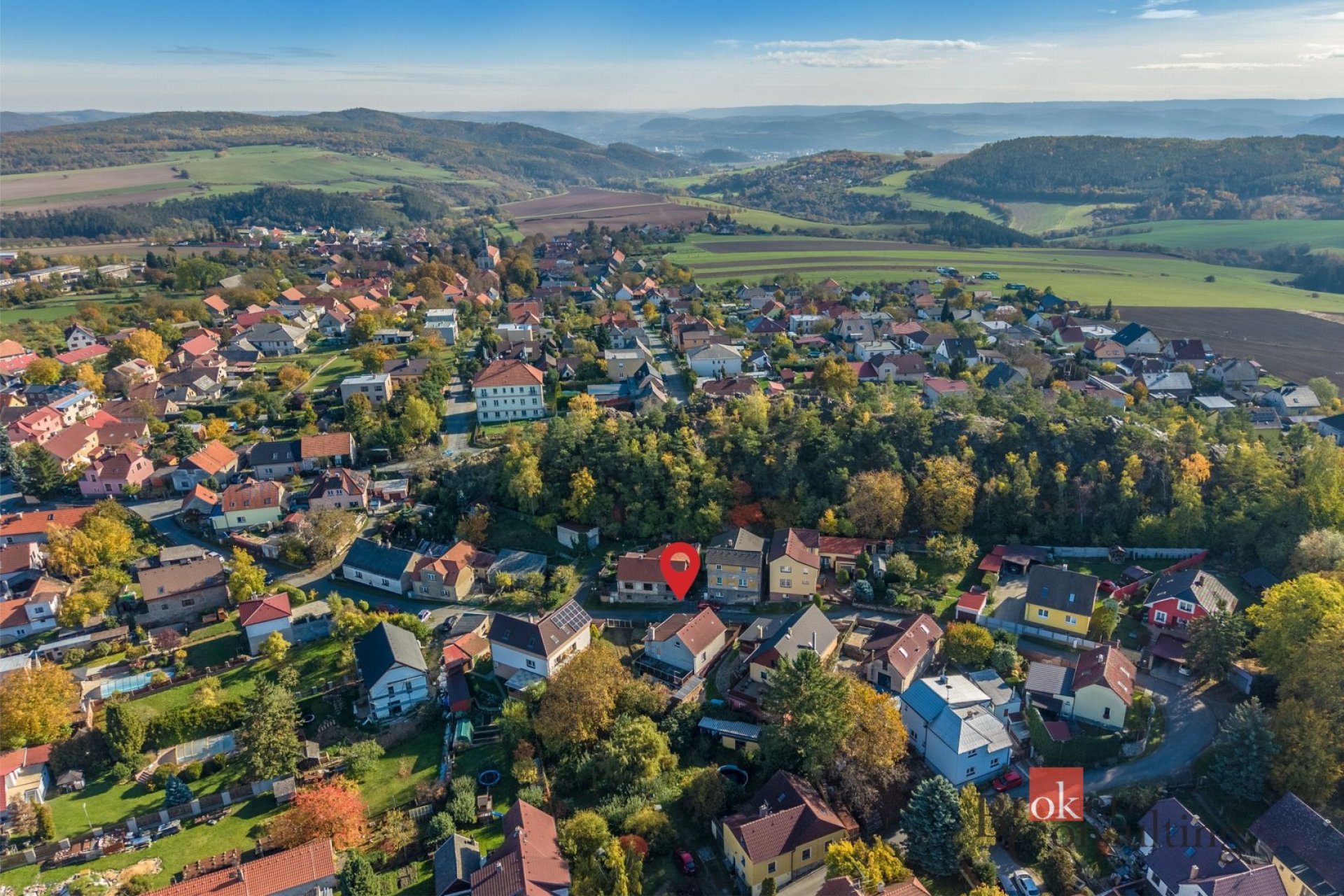 Prodej domu 3+1, pozemek 347 m2, obec Hudlice, okr. Beroun