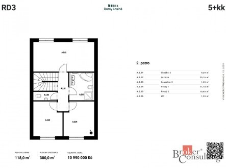 Prodej domu/vily, 118 m²