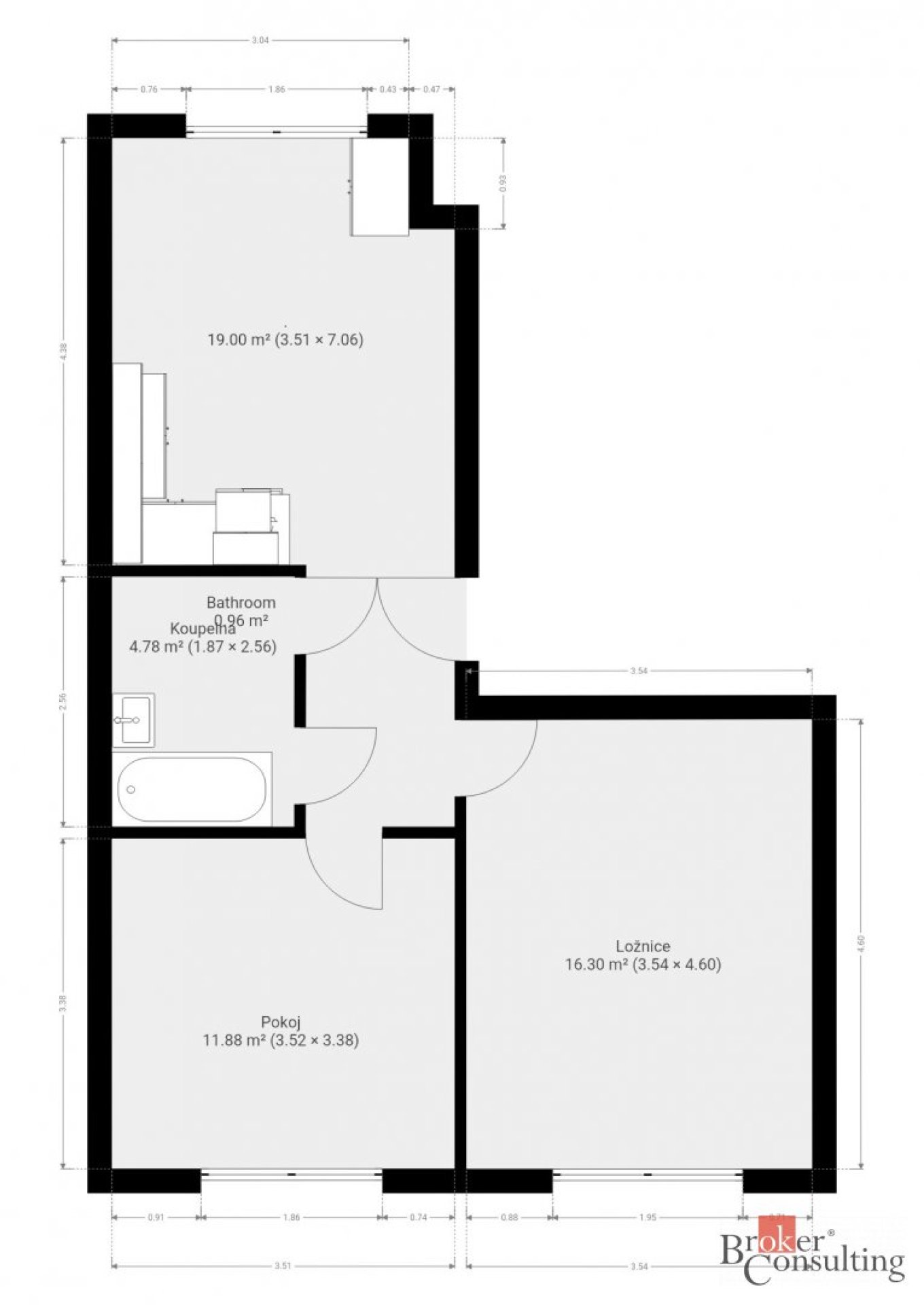 Prodej, byty/2+1, 52 m2, Červenkova, 33401 Přeštice, Plzeň-jih [ID 79431]