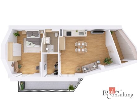 Prodej bytu, 2+kk, 68 m²
