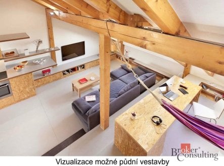 Prodej bytu, 2+kk, 52 m²