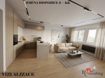 Prodej bytu, 2+1, 72,1 m²