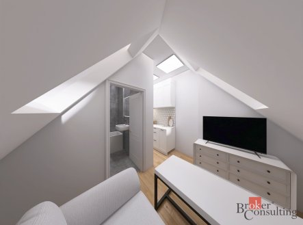 Prodej bytu, 1+kk, 38,6 m²