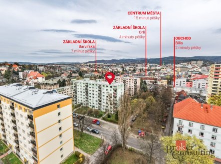 Prodej bytu, 2+1, 61 m²