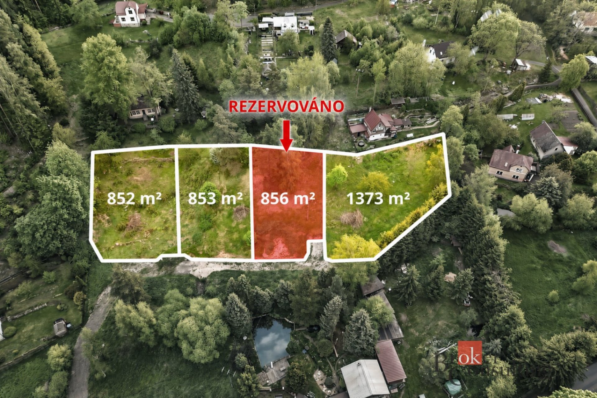 Prodej, pozemky/bydlení, 852 m2, Smolné Pece, Karlovy Vary [ID 86521]