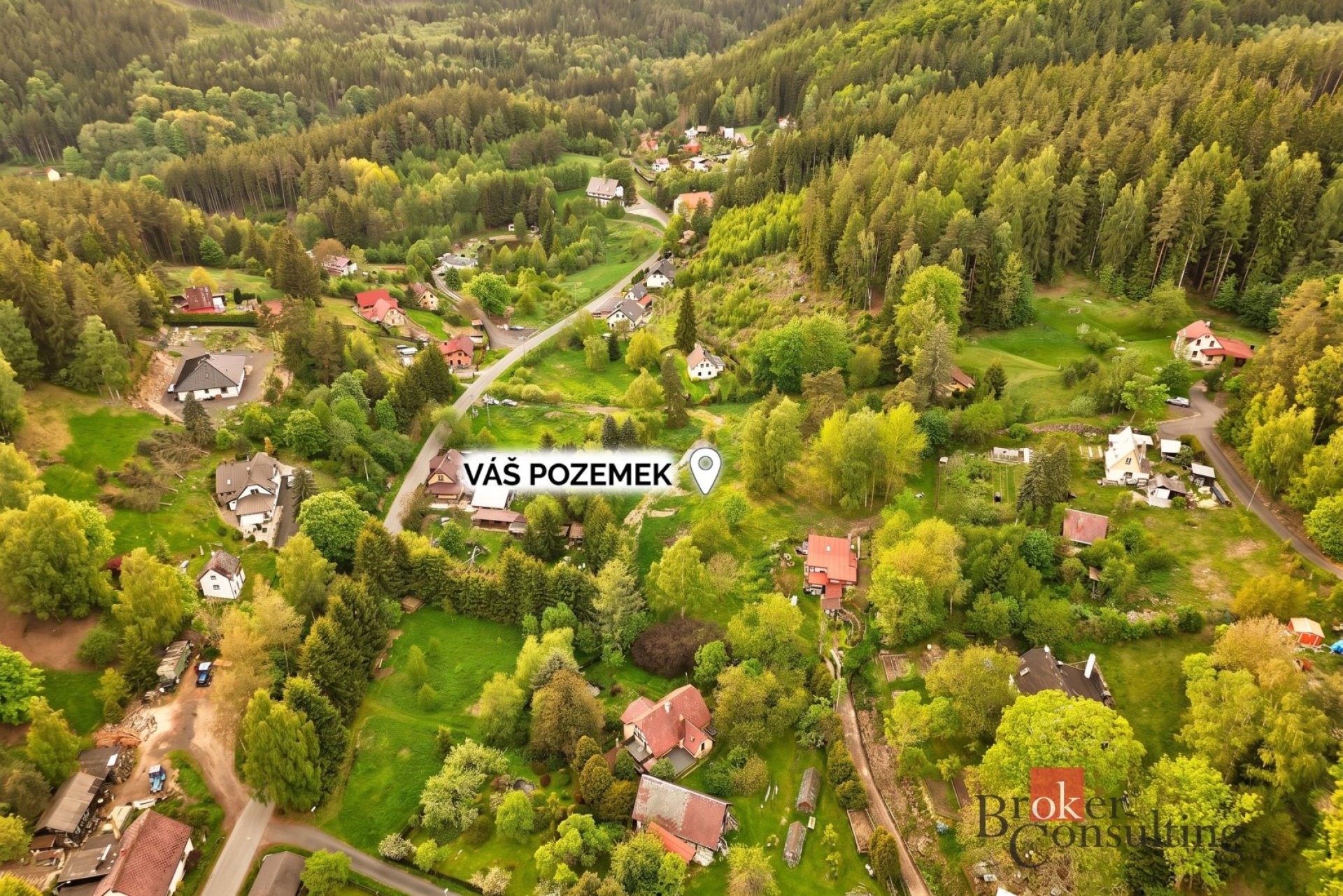 Prodej, pozemky/bydlení, 852 m2, Smolné Pece, Karlovy Vary [ID 86521]