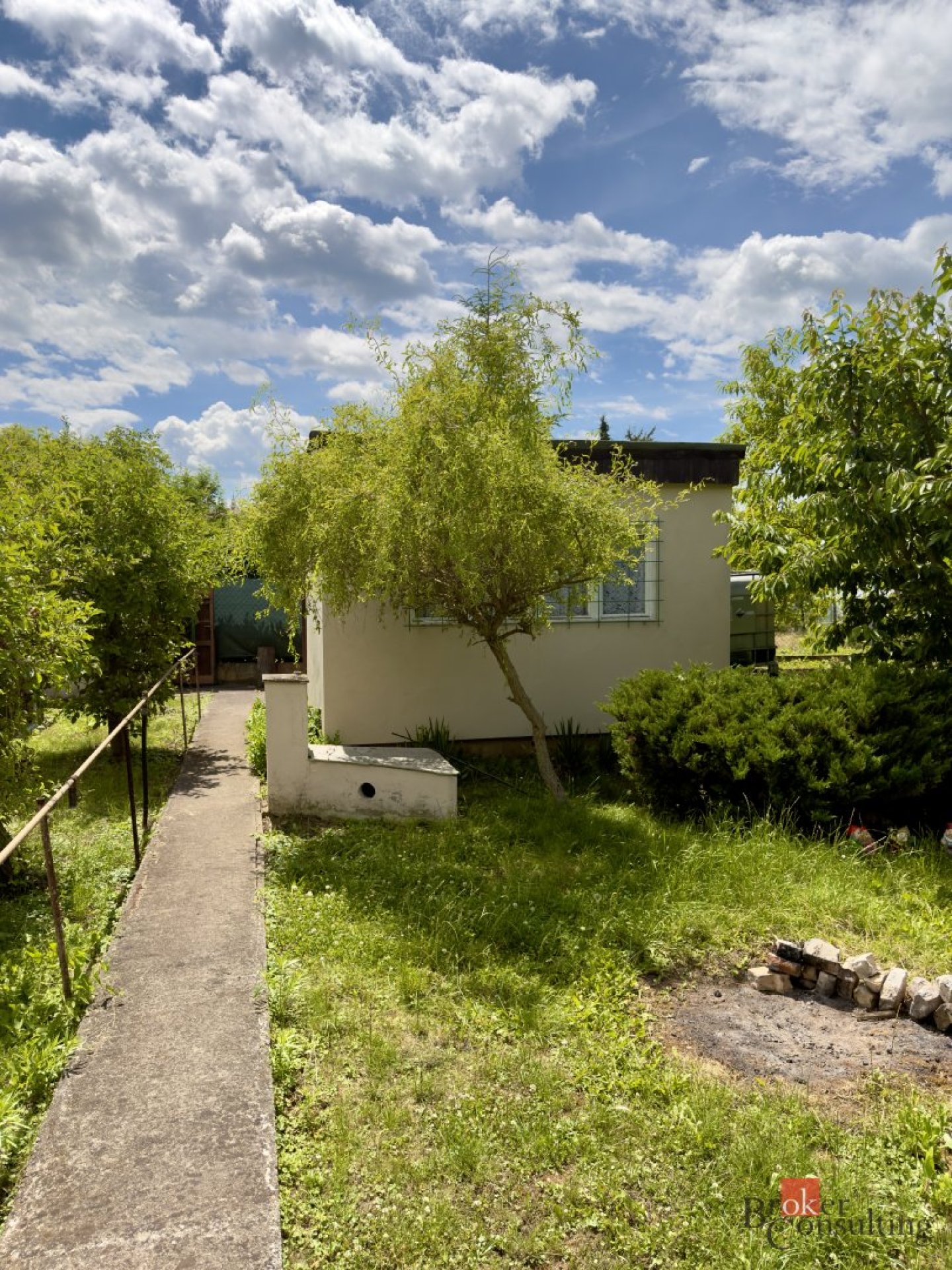 Prodej zahrady 392 m² s chatou, studnou a klidným zázemím – Louny, Tůně