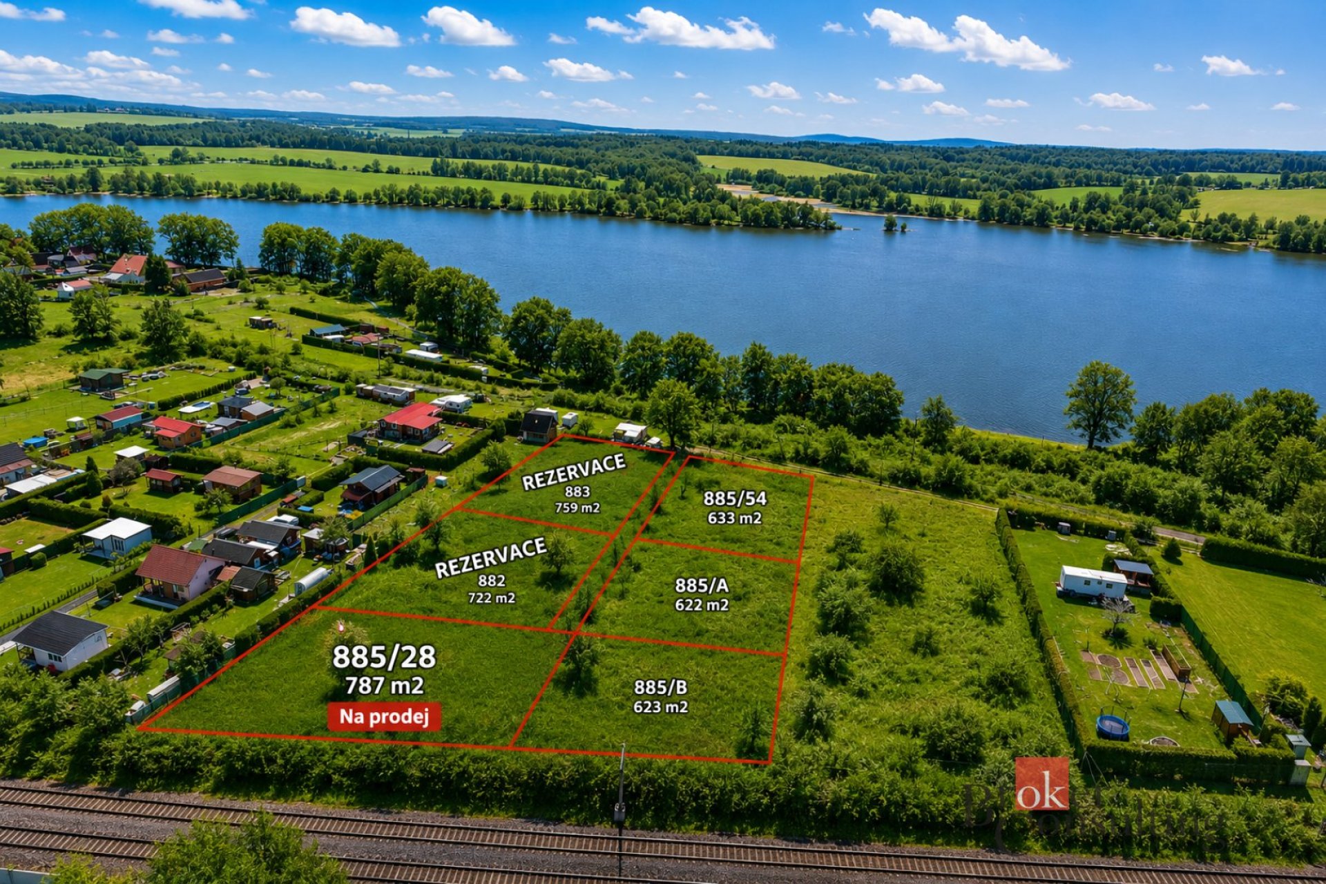 Prodej, pozemky/bydlení, 787 m2, U Přehrady, Podhrad, Cheb, Cheb [ID 87529]