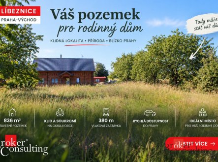 Prodej pozemku pro bydlení, 836 m²