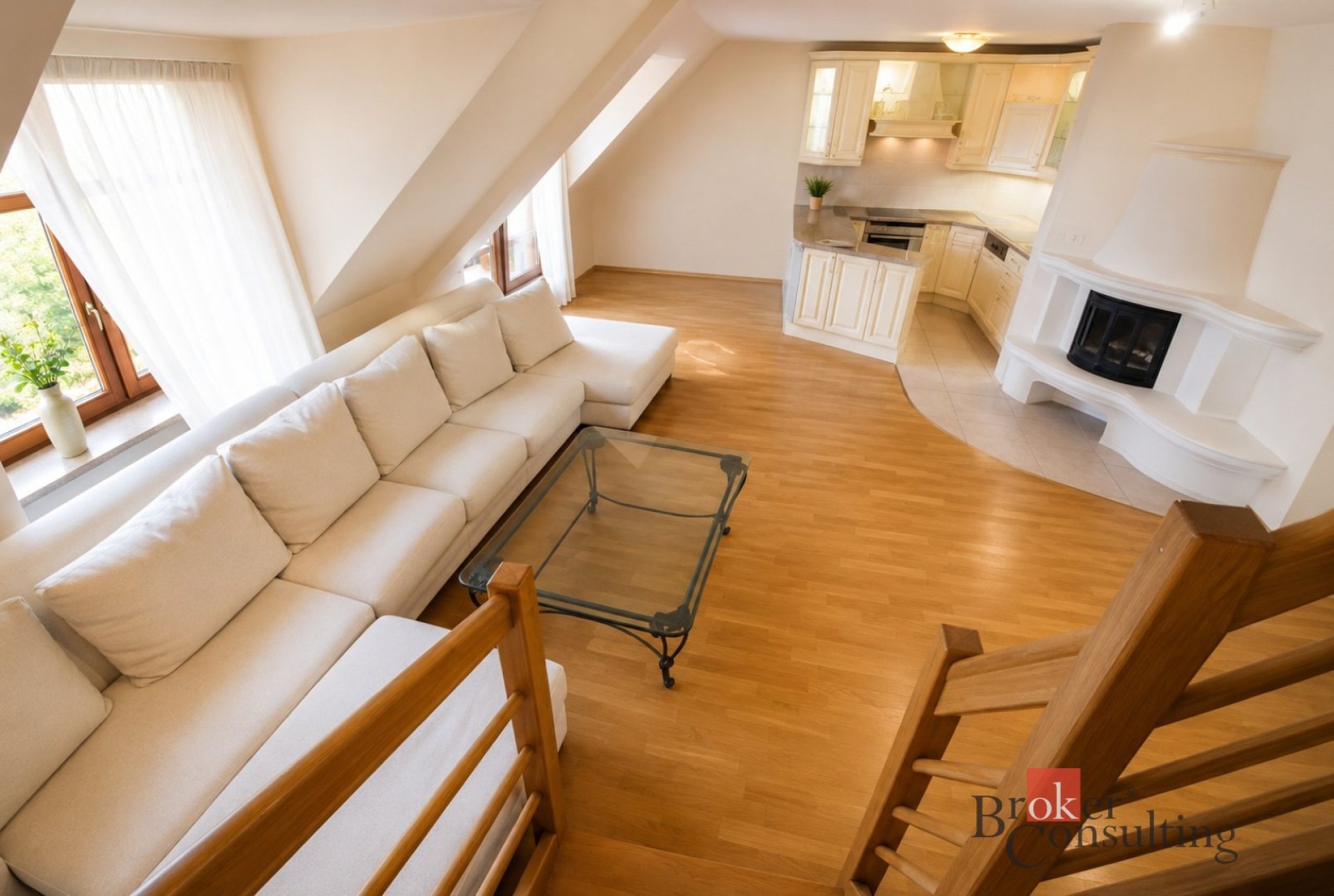 Výjimečný mezonetový byt 126 m2 na rozhraní Vinohrad a horního Žižkova