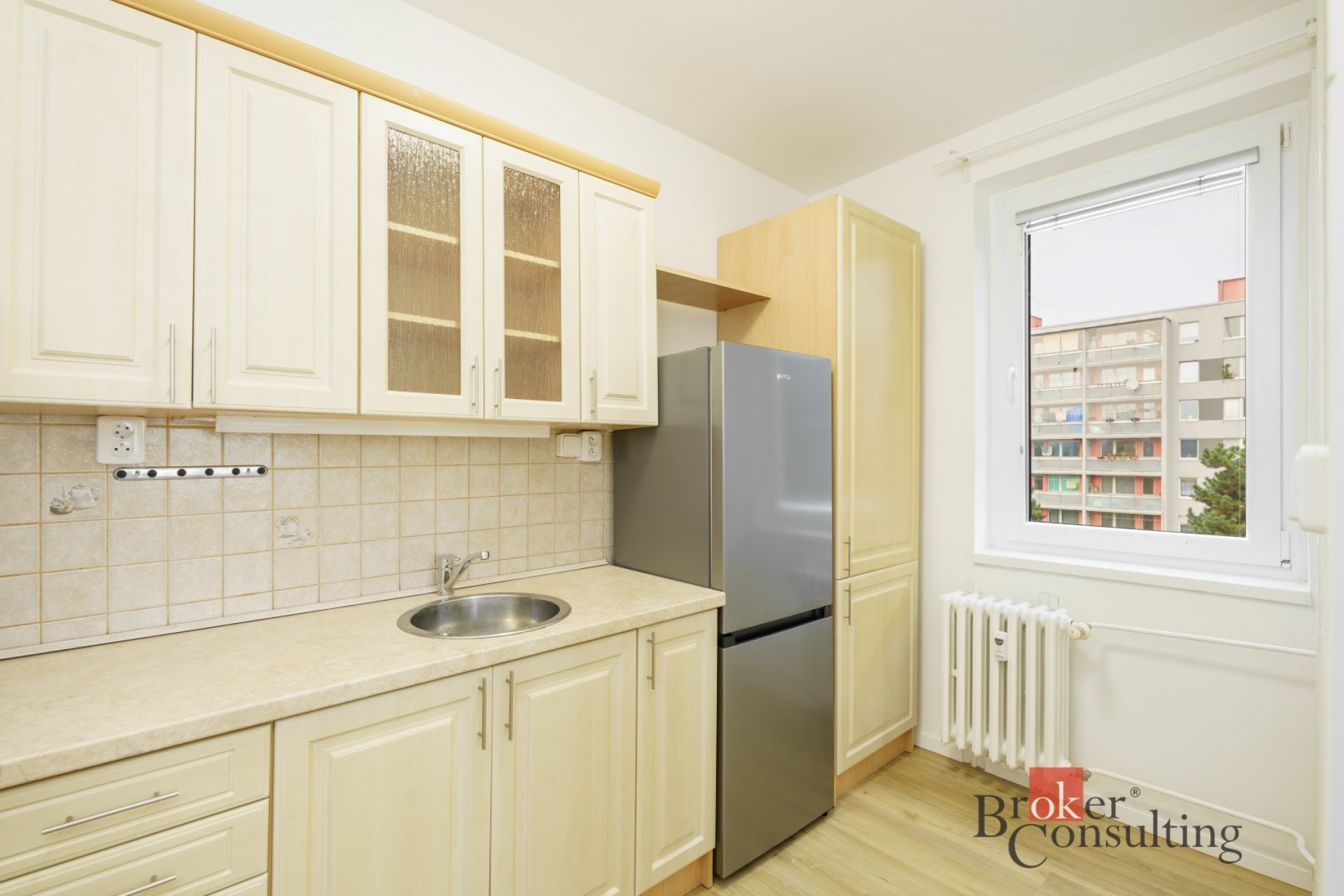 Prodej bytu 3+1 po částečné rekonstrukci – Praha 4, Modřany, ul. Jordana Jovkova 62 m² prostoru, lod