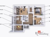 Prodej bytu, 4+1, 84 m²