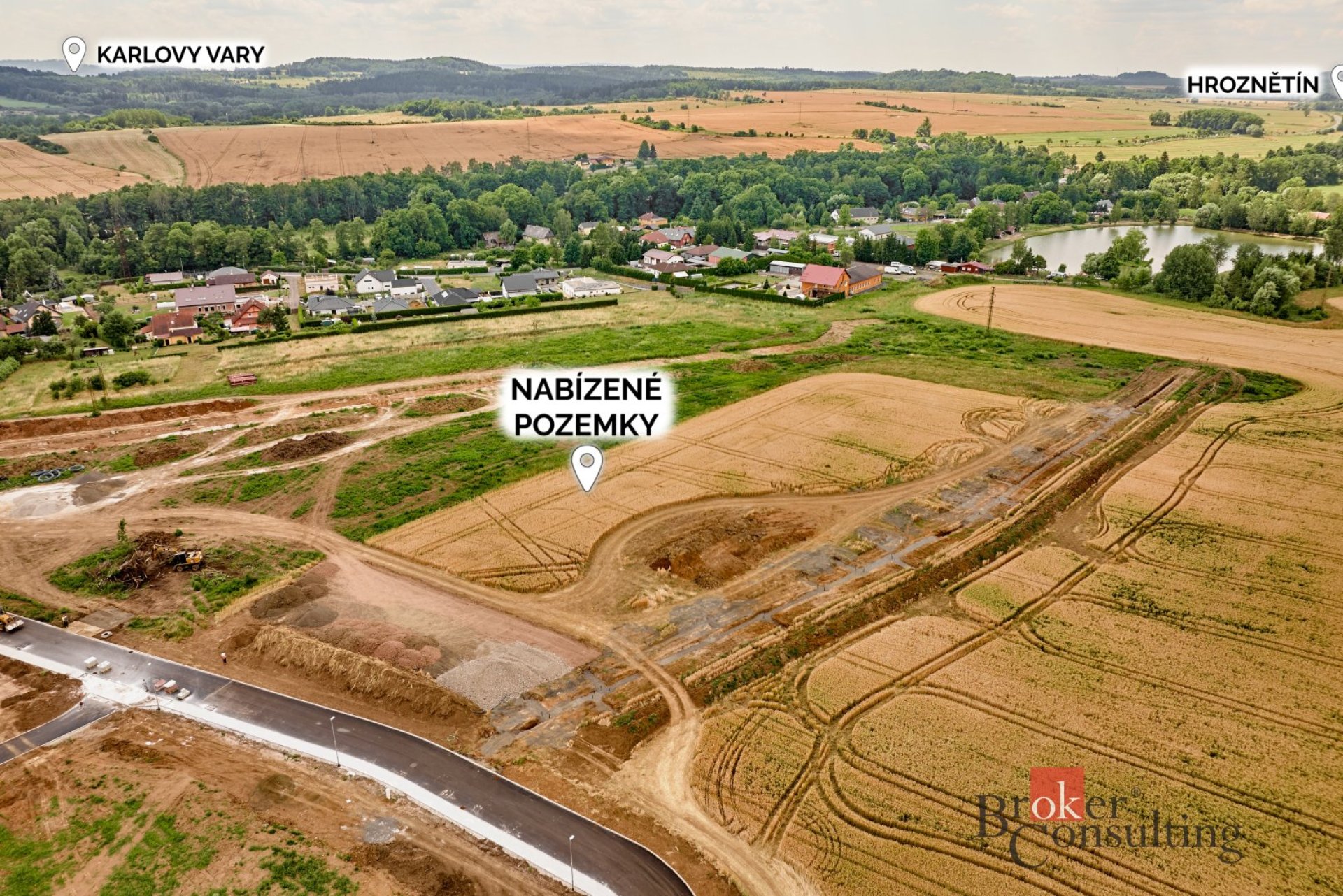 Prodej, pozemky/bydlení, 780 m2, Kfely , Ostrov, Karlovy Vary [ID 88286]
