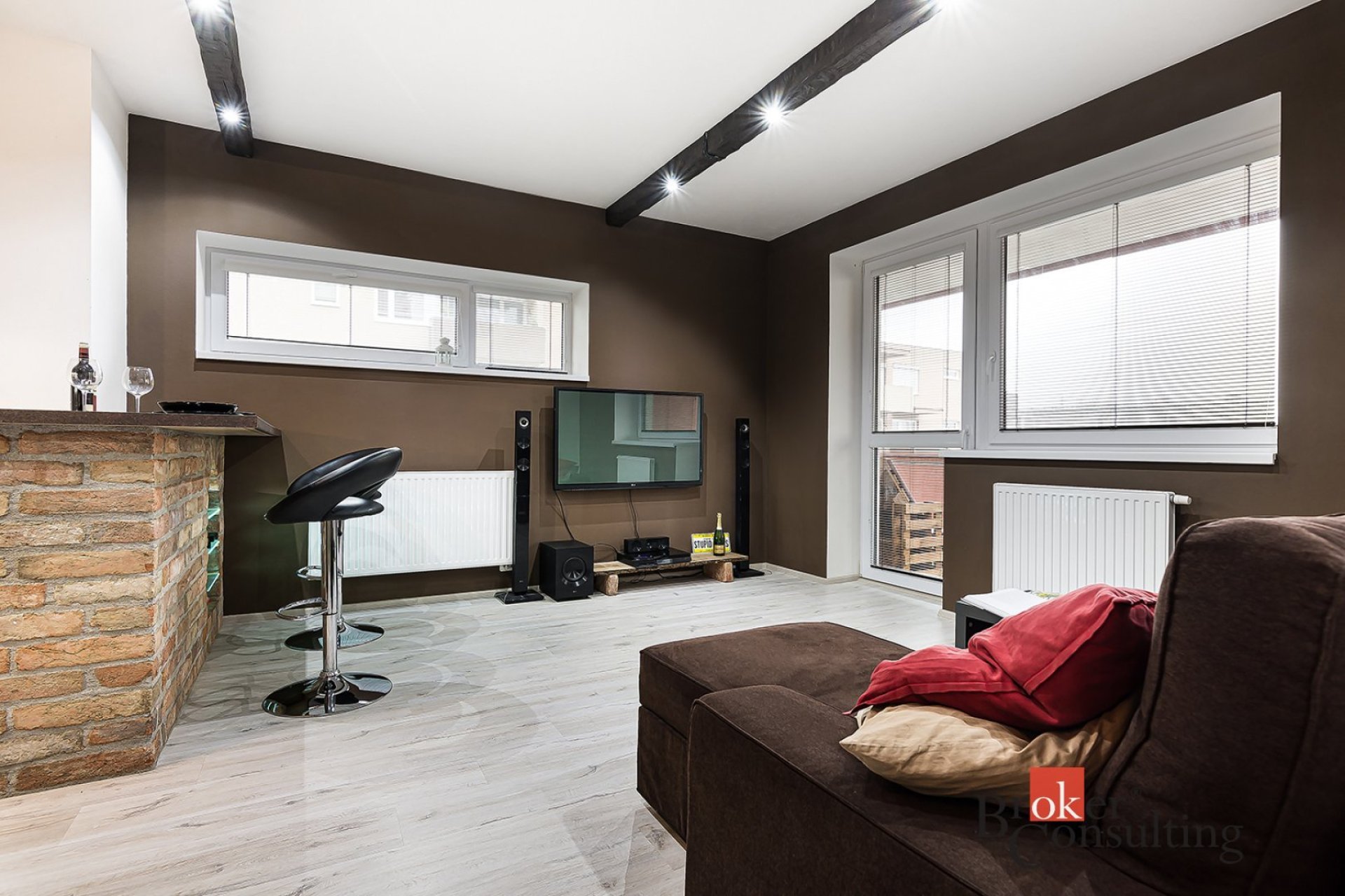 Pronájem, byty/2+kk, 55 m2, Chudčická 1045/23, Žebětín, 64100 Brno, Brno-město [ID 88007]
