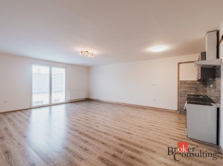 Pronájem bytu, 1+kk, 54,58 m²