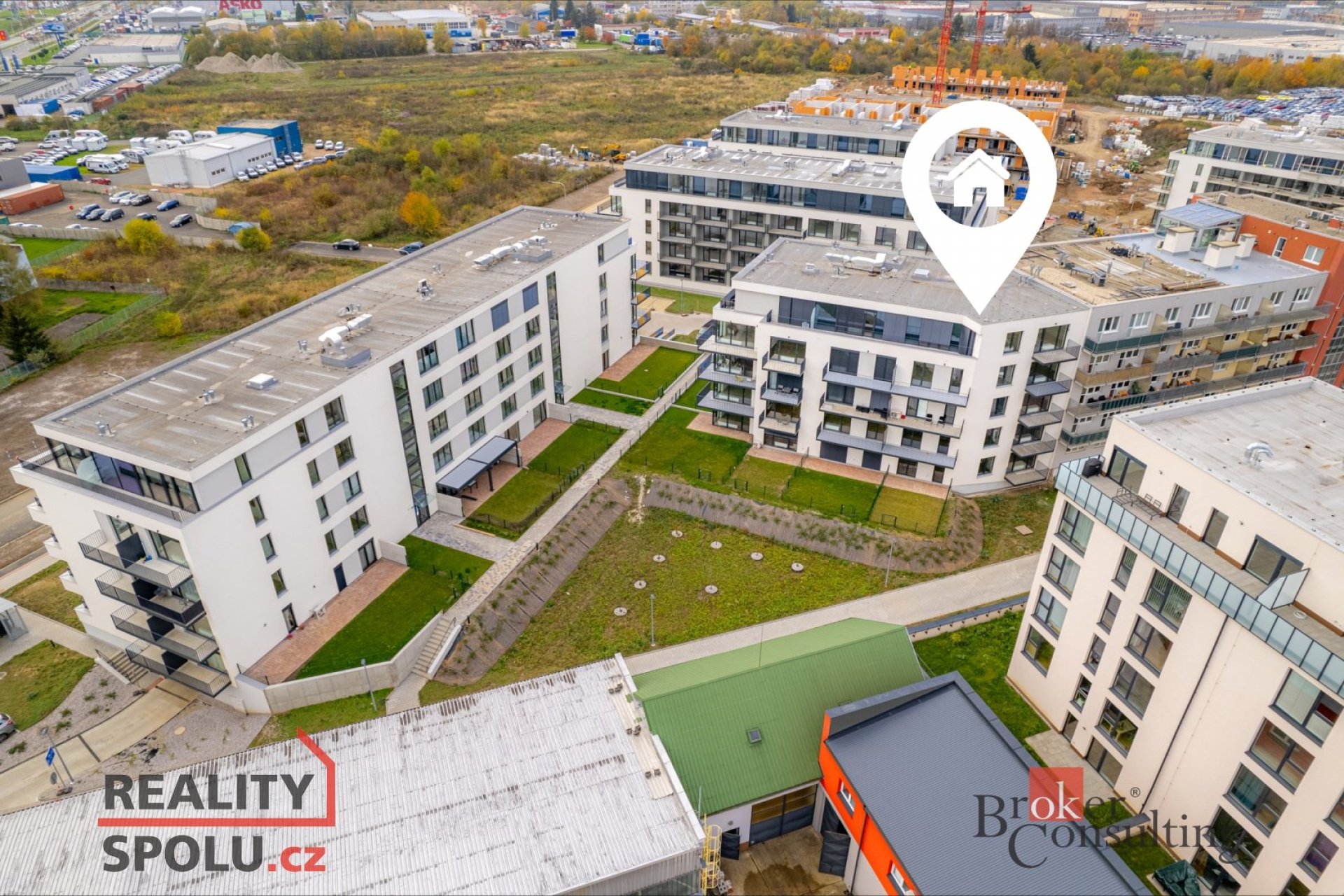 Prodej bytu 2+kk s celkovou plochou 81,5 m², Triangl Park, Plzeň – Bory