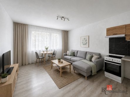 Pronájem bytu, 2+kk, 41 m²