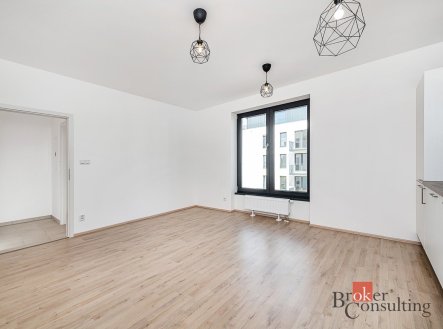 Pronájem bytu, 1+kk, 28,16 m²