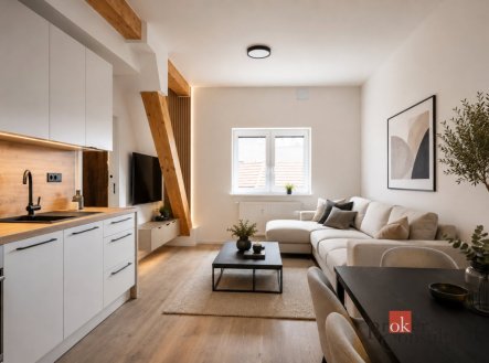 Pronájem bytu, 2+kk, 46,6 m²