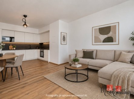 Pronájem bytu, 2+kk, 66,17 m²