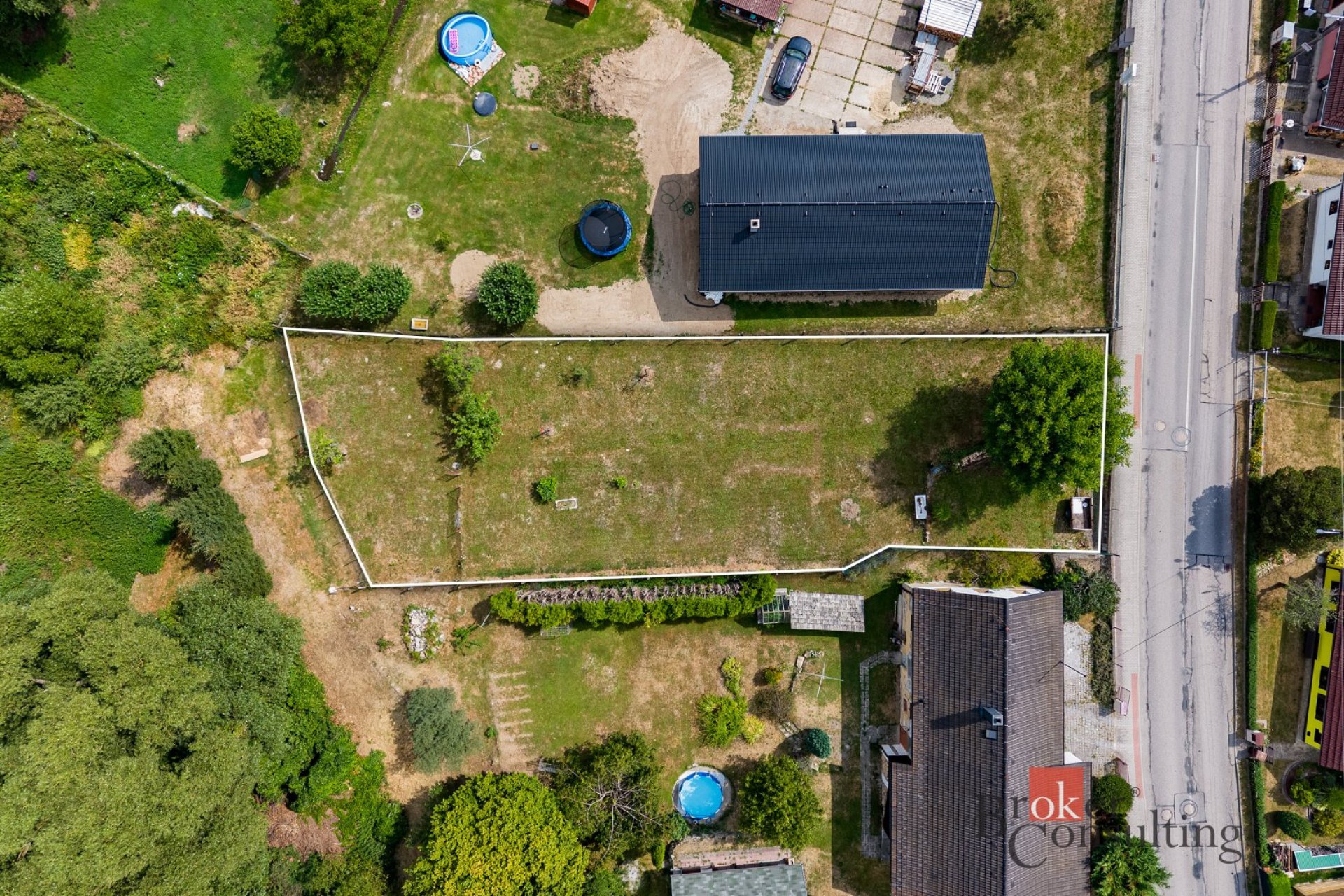 Prodej, pozemky/bydlení, 938 m2, Nové Hrady, České Budějovice [ID 88407]