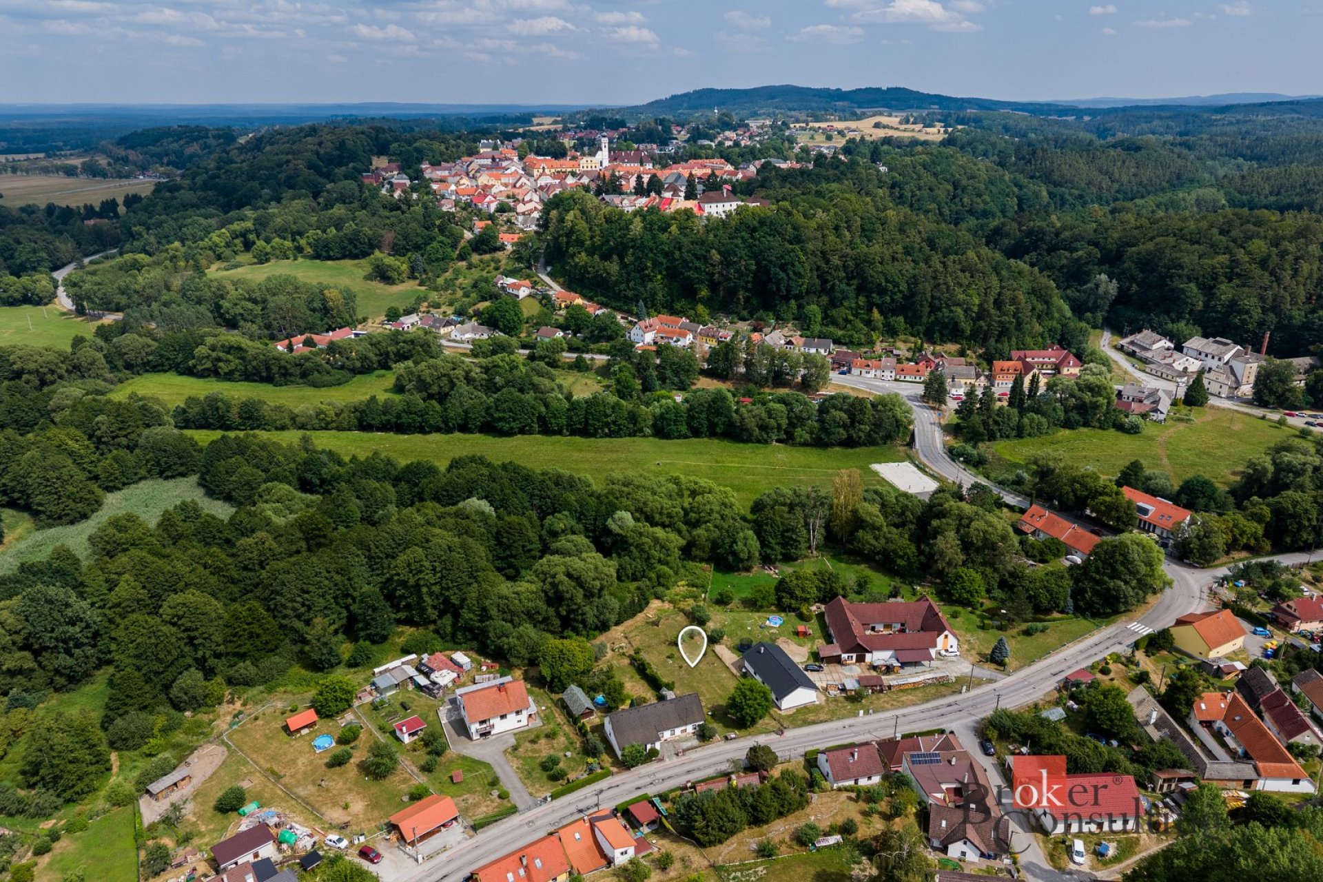 Prodej, pozemky/bydlení, 938 m2, Nové Hrady, České Budějovice [ID 88407]