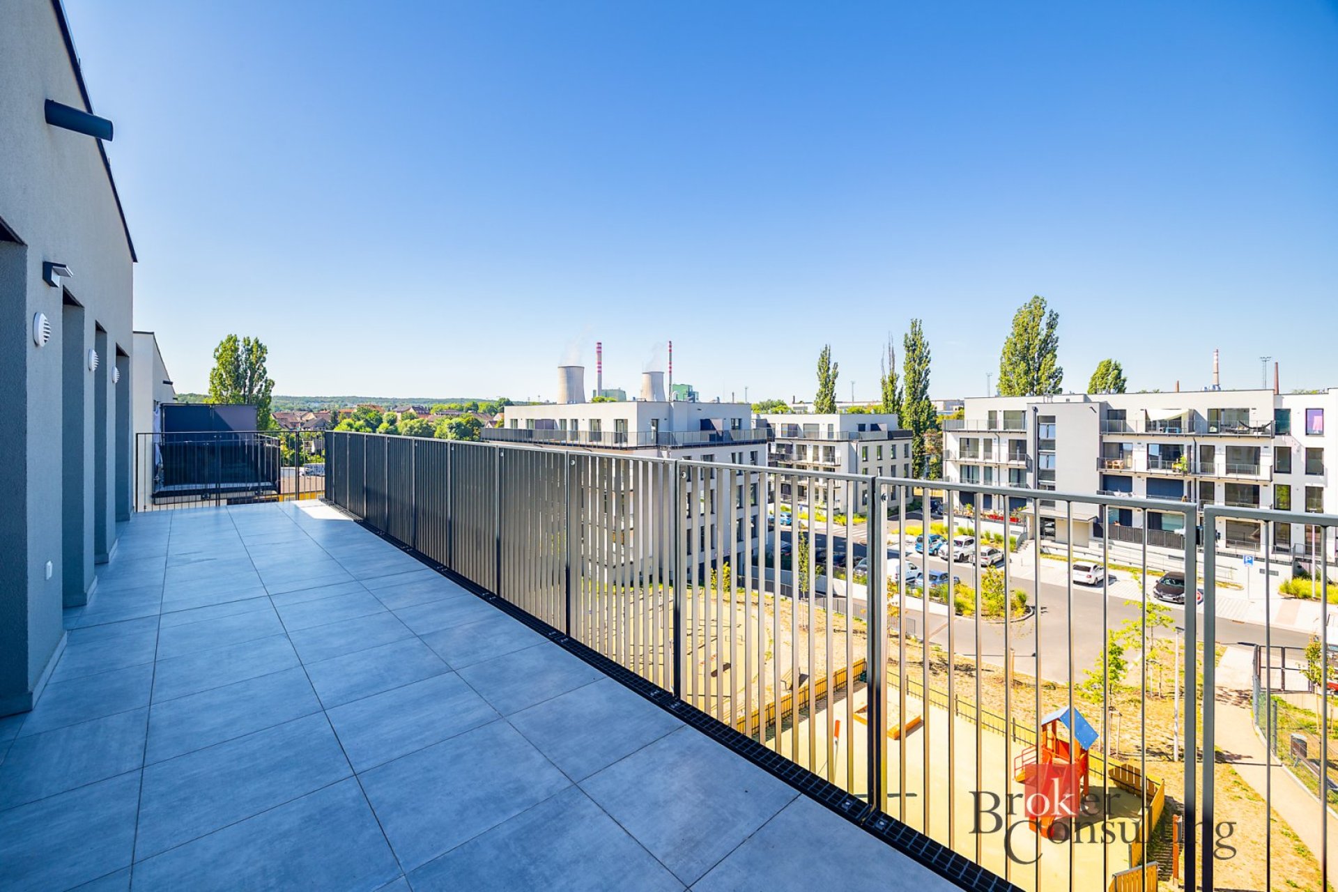 Luxusní novostavba 4+kk s velkorysou terasou v projektu ICON Park Kladno–Dubí
