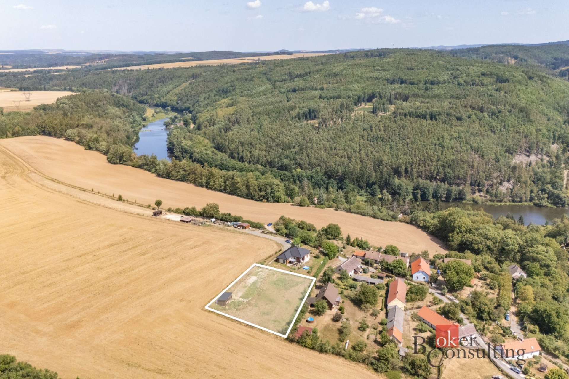 Prodej, pozemky/bydlení, 2039 m2, Planá 52, 33011 Hromnice, Plzeň-sever [ID 89027]