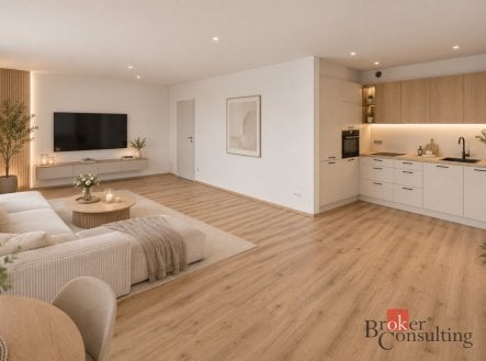 Pronájem bytu, 2+kk, 62,36 m²