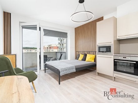 Pronájem bytu, 1+kk, 28 m²