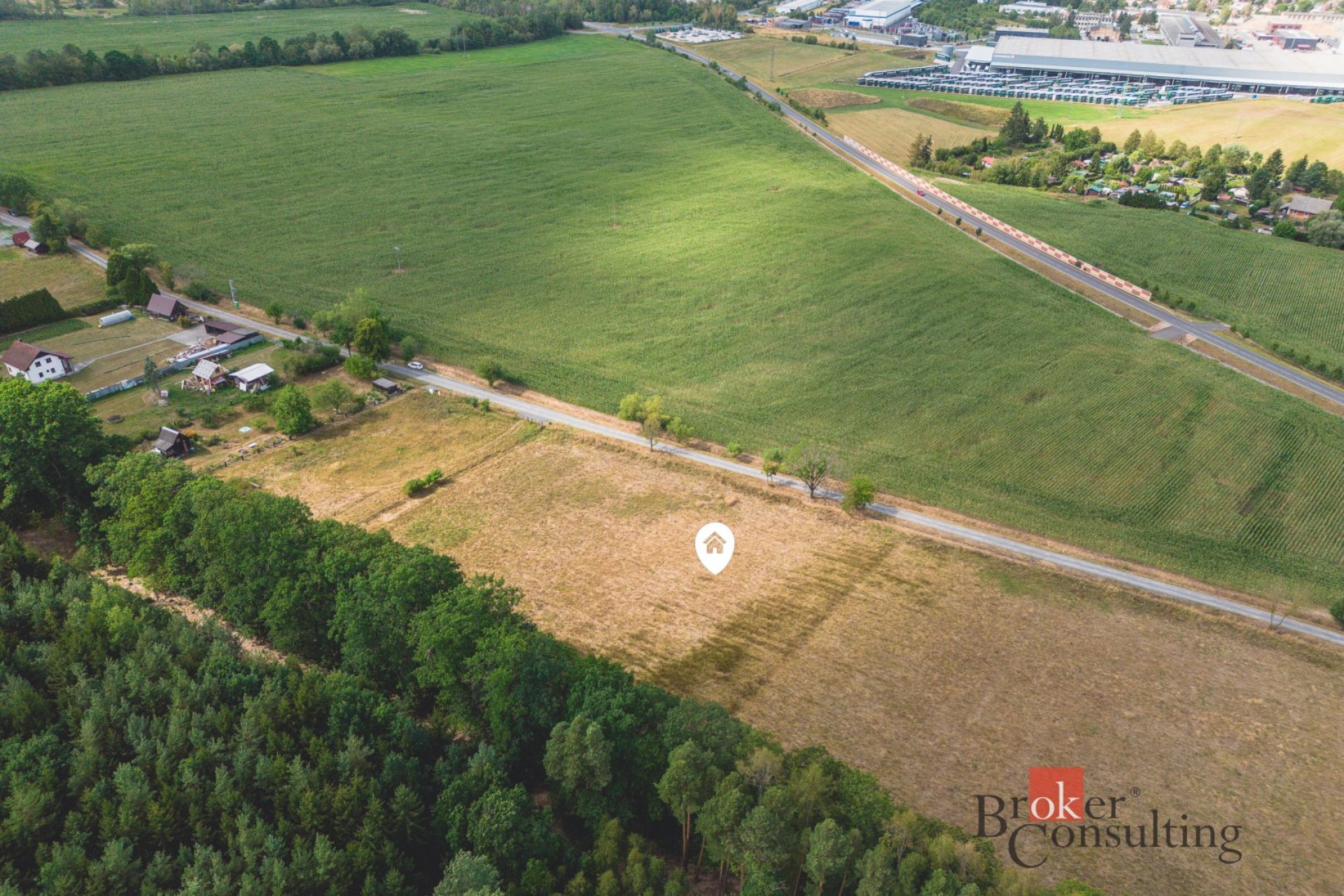 Pozemek o výměře 7 848 m² – potenciál pro malý developerský projekt