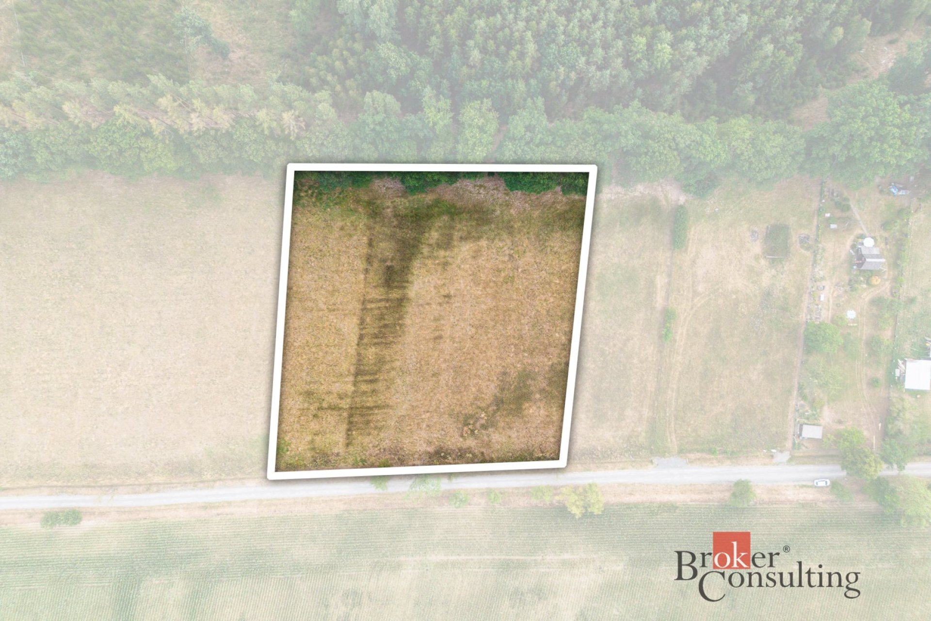 Pozemek o výměře 7 848 m² – potenciál pro malý developerský projekt