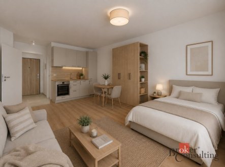 Prodej bytu, 1+kk, 37,41 m²