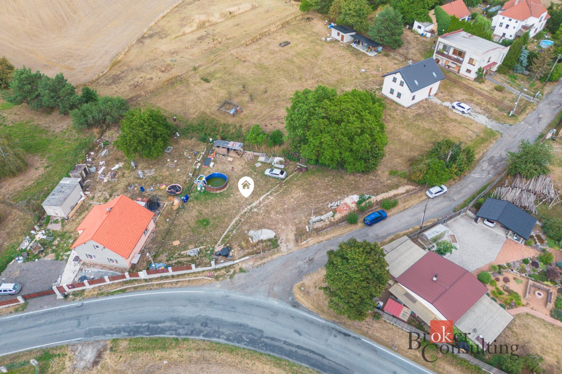 Prodej, pozemky/bydlení, 906 m2, 33824 Bezděkov 42, Rokycany [ID 89174]