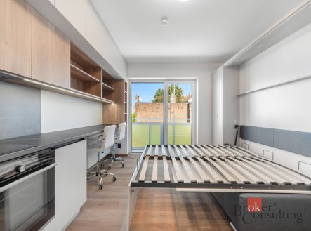 Pronájem bytu, 1+kk, 24,47 m²