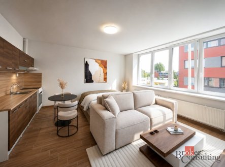 Prodej bytu, 1+kk, 37,46 m²