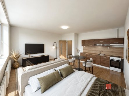 Prodej bytu, 1+kk, 37,46 m²
