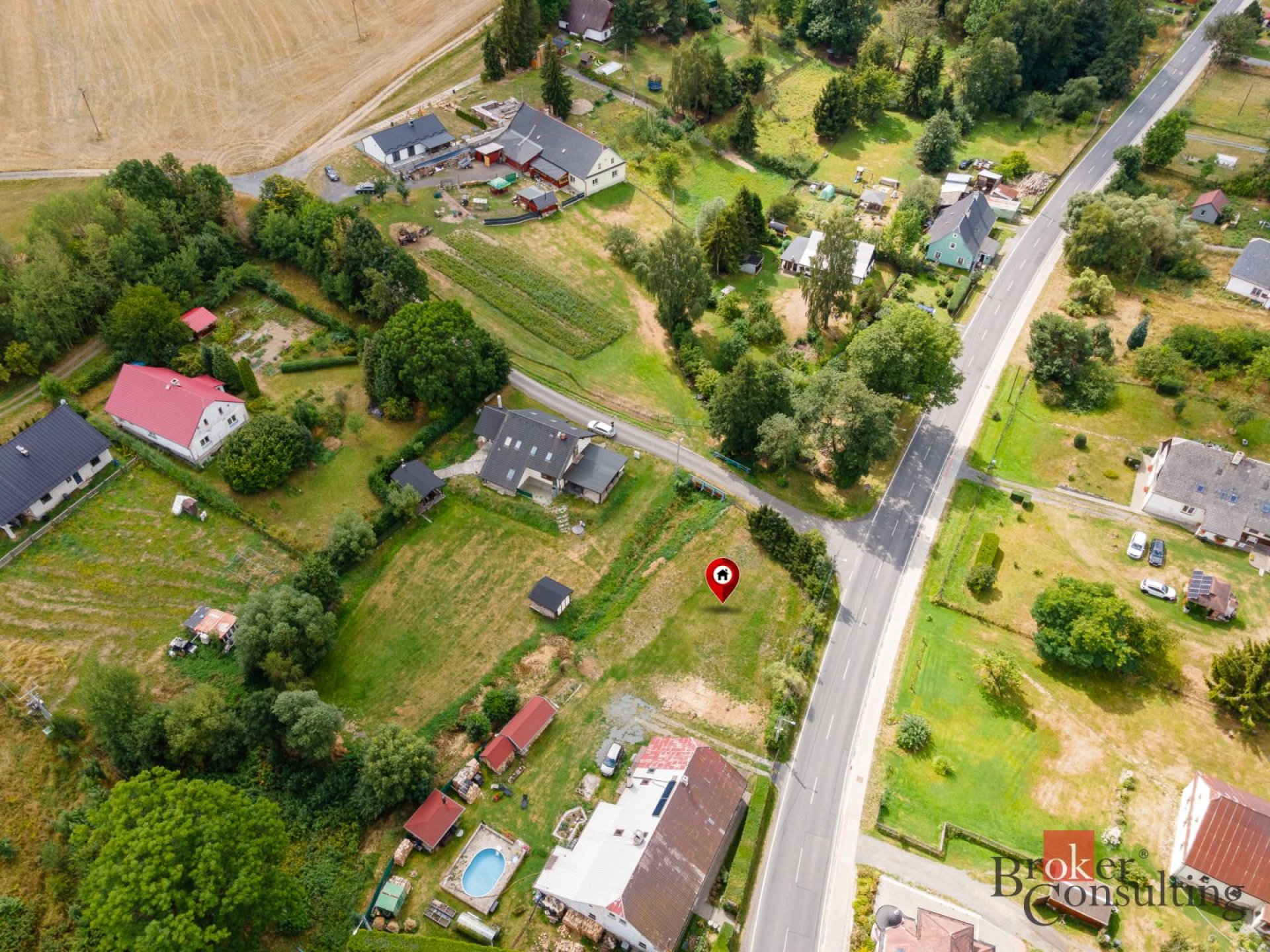 Stavební pozemek v srdci Jeseníků – 1 012 m² | Rudná pod Pradědem – Stará Rudná
