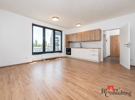 Pronájem bytu, 1+kk, 38,17 m²