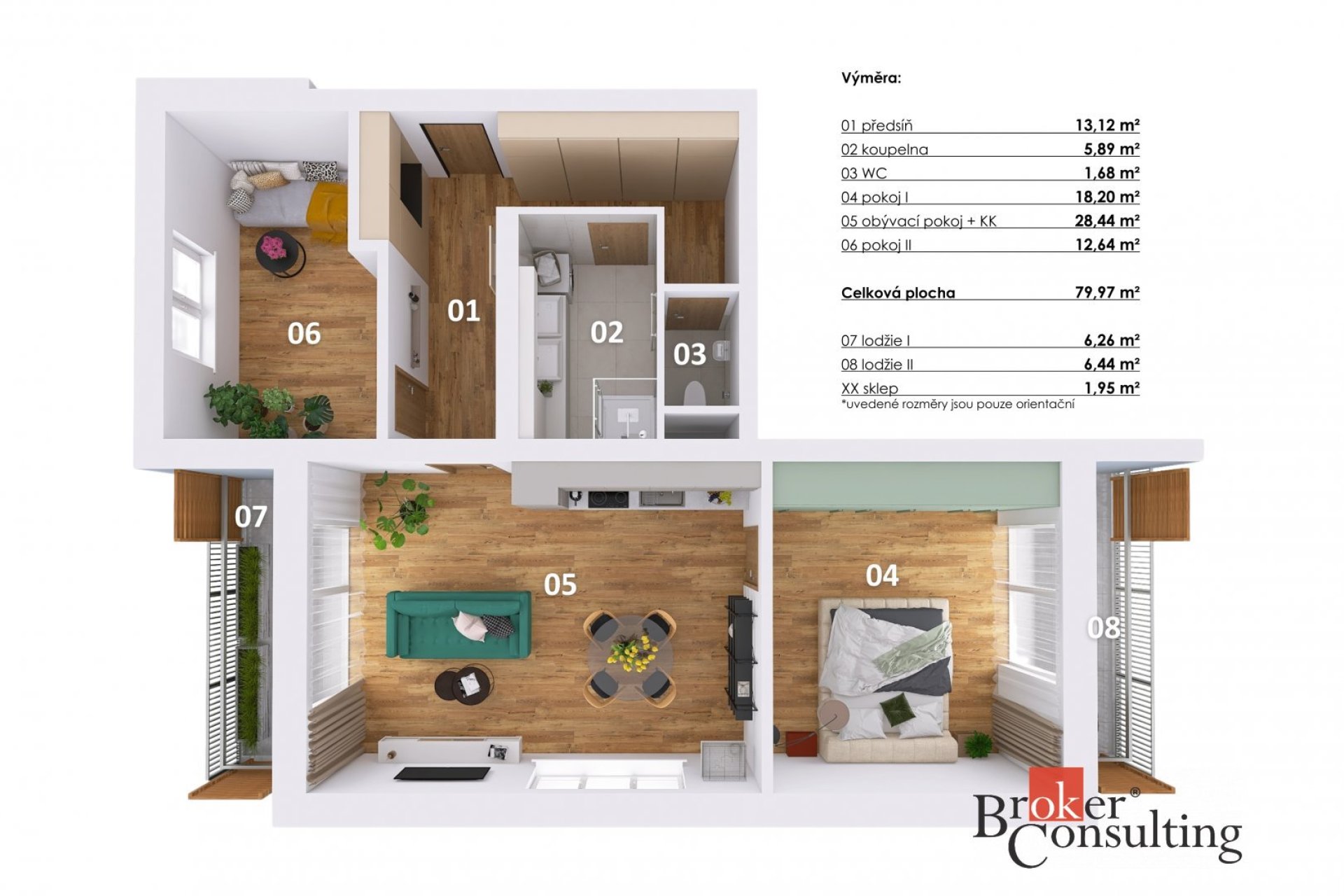 Prodej, byty/3+kk, 80 m2, Žižkova 1202, 29401 Bakov nad Jizerou, Mladá Boleslav [ID 89580]