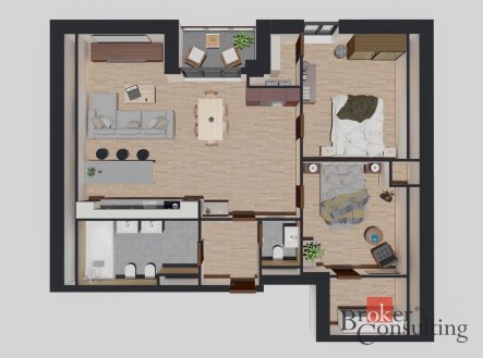 Prodej bytu, 3+kk, 97,3 m²