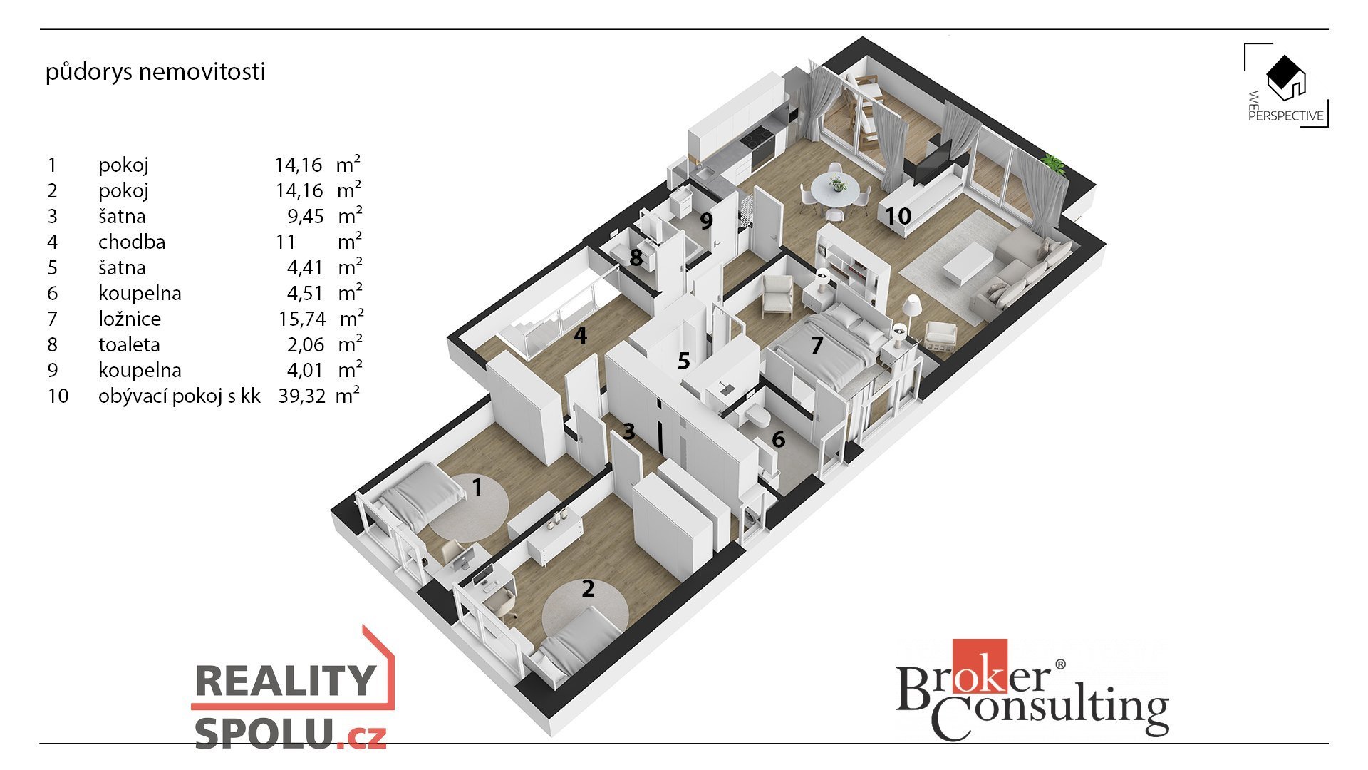 Exkluzivní 4+kk 150 m² s garáží