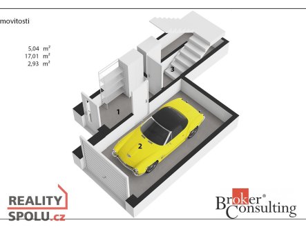 Pronájem bytu, 4+kk, 149,51 m²