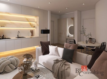 Prodej bytu, 2+kk, 41 m²